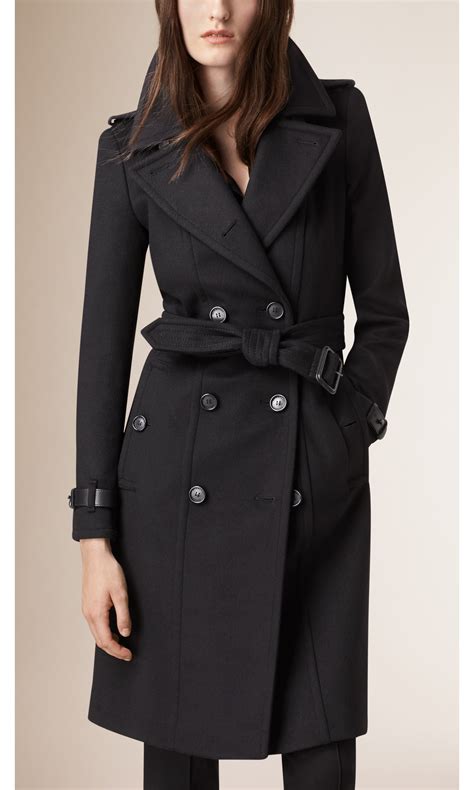 Burberry Wool & Cashmere Coats For Women 